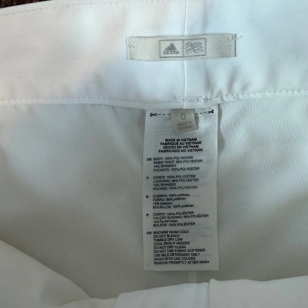 adidas golf skort